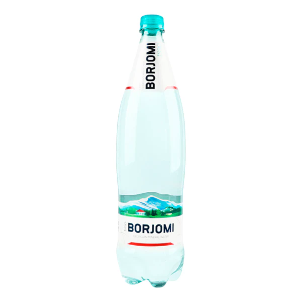 Apă minerală gazoasă intens BORJOMI